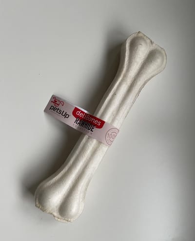 Bravo geperste bot rawhide voor honden 25 cm 2 st.