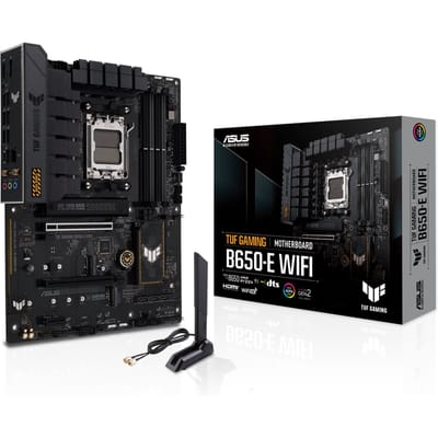 ASUS TUF GAMING B650-E WIFI Moederbord – Socket AM5 – ATX – DDR5 – Wi-Fi 6E – Bluetooth 5.3 – 2.5Gb LAN – PCIe 5.0 M.2