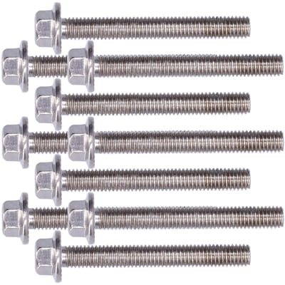 10 Stuks Flenskop Zeskantbouten RVS 304 Schroeven Accessoire M5 10 12 16 20 25 30 35 40mmM5x40