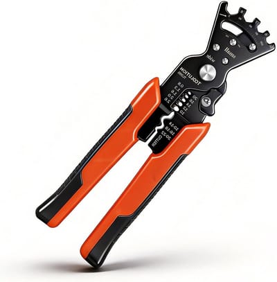 Striptang - Draadstripper - Kabels Strippen - 8 Inch - 1 stuk - Zilver