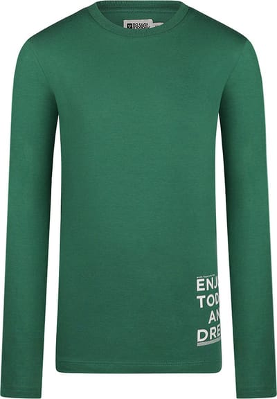 No Way Monday - Jongens Shirt - Green - Maat 110
