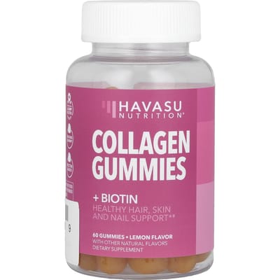 Havasu Nutrition, Collageen Gummies, Citroen, 60 Gummies