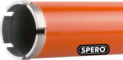 81mm x 400mm Lang - R1/2 - Dunwandig Beton Diamantboor - Beton boren SPERO