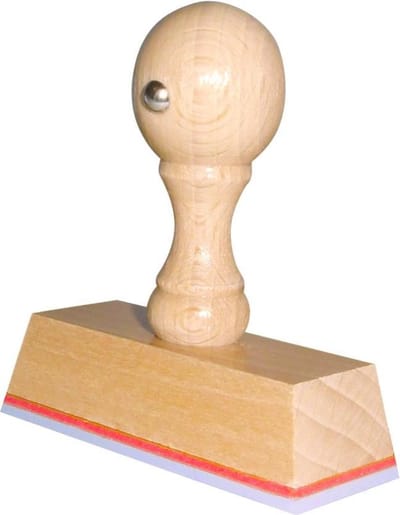 Handstempel 65x25 Mm - Stempels - Stempels volwassenen - Snelle Levering