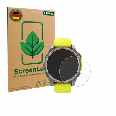 2 Stuks Screenprotector voor Garmin Fenix 8 Solar (47 mm) - Hoogwaardige Beschermfolie transparant