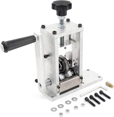 Draadstripmachine - Kabelstripper - Schroot recyclen - Verstelbare messen - 2-20 mm - Zilver