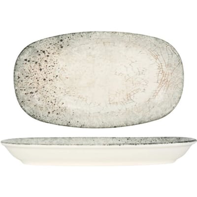 Rinart Serveerschaal - Sedir - Porselein - 25x15 cm - set van 2