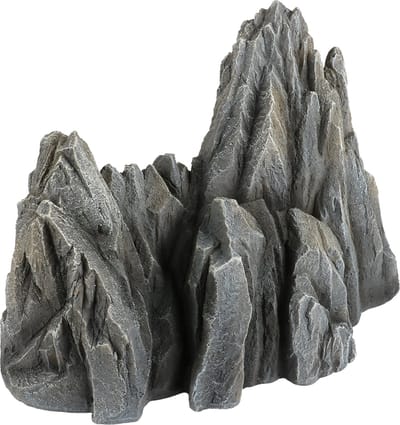 Aqua Della - Aquariumdecoratie - Vissen - Patagonia Rots L - 27x15x20cm Antraciet - 1st