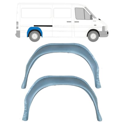 Reparatiepaneel achterste wielkast voor Volkswagen LT 1996-2005 / Links = Rechts