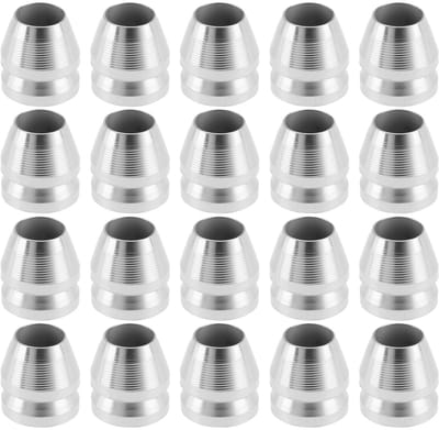 Cosensi- Handvat Wiggen 20 Stuks - Veiligheid - Geschikt Voor Hamer/Bijl - Metaal - Totale Lengte 9,6 mm - Breedte 8 mm - Gatdiameter 5 mm