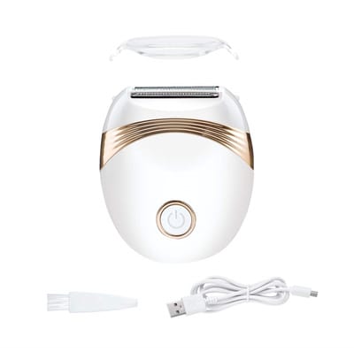 Epilator - epileerapparaat dames - gezichtsepilator vrouw - epilator dames - epilator gezicht - nat en droog ontharingsapparaat - voor armen, benen, gezicht, oksels - wit