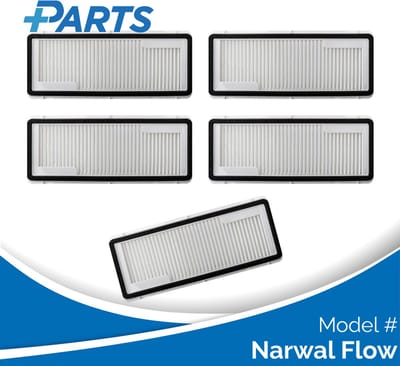 Narwal Flow Filters (5 Stuks, Plus.Parts® alternatief voor CP-PJ-A00088-00-00)