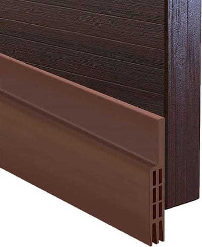 Sealing Strips 10m x 3,5 cm Bruin - Geluiddicht, Winddicht en Stofdicht voor Deuren en Ramen, Ideaal voor Isolatie en Energiebesparing
