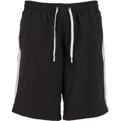 Urban Classics Board Shorts With Patched Stripe Zwembroek zwart XL Nylon Heren - Basics