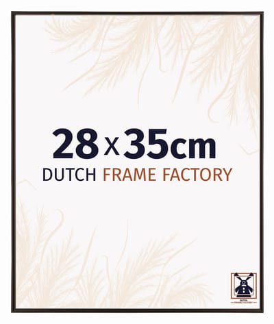 Fotolijst 28x35 cm - Kunststof - Antraciet - Easy