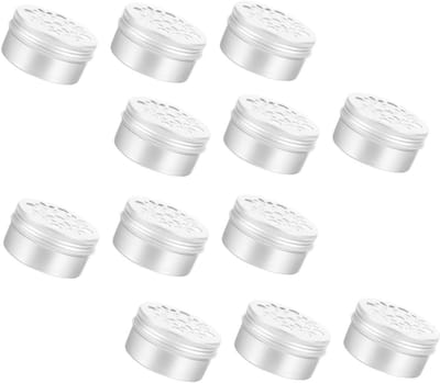 Hondentraining Geurdoos - Oefenbakjes Hond - Neuswerk Trainen - Set van 12 - 6.8 cm Breed - Zilver