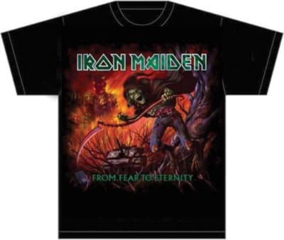 Iron Maiden - From Fear To Eternity Album Heren T-shirt - S - Zwart
