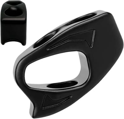 Handascender Klimtouw - Abseil Hulpmiddel - Bergsport Klimmen - Snel Ontgrendelen - 7x4x2cm - Aluminiumkleurig