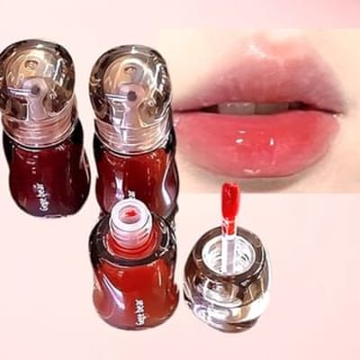 Gege Bear - BUY 3 GET 40% OFF - Crystal Translucent Lip Glaze - 4-6 #04 - 5ml