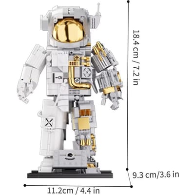 Ruimteverkenning Hoge Kwaliteit Astronauten Hoge Kwaliteit Gebouw Hoge Kwaliteit Blokken Hoge Kwaliteit Ruimtevaarder Hoge Kwaliteit Verkennen Mechanische machine