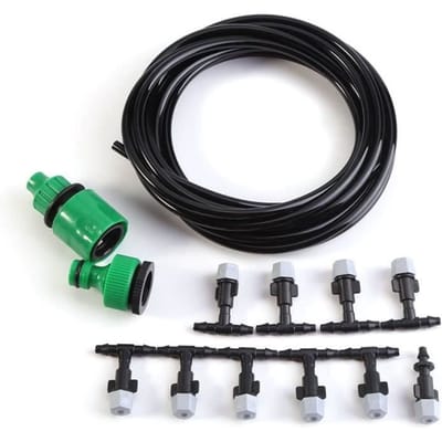 Kit d'arrosage Goutte à Gouttesystème de Refroidissement par brumisation d'eau(10M) 423
