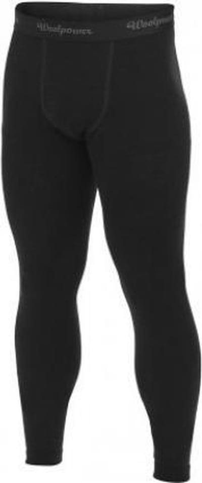 Woolpower Merino Long Johns - Mens - LITE - Black