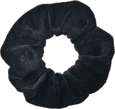 Clayre & Eef Haarelastiek Ø 10 cm Zwart Velours