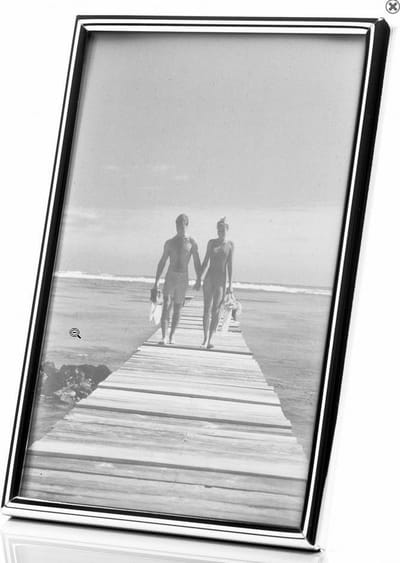 Silver Plated fotolijst 10x15