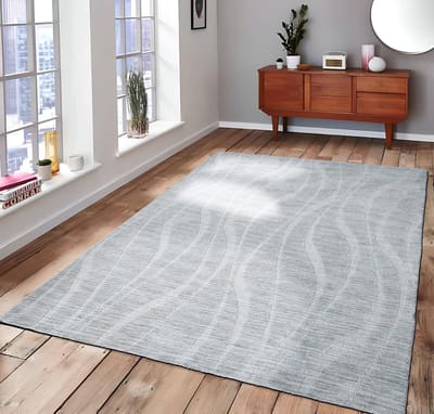 Vloerkleed Atmore Lichtgrijs 160x230cm - Giga Living