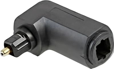 cablexpert Toslink optische kabeladapter, 90 graden, optical