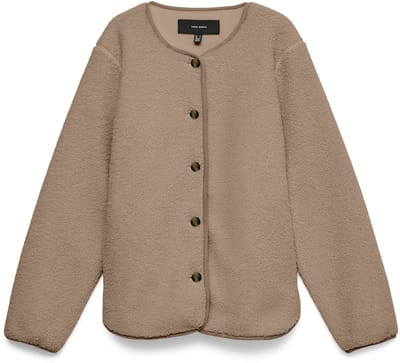 VERO MODA - VMKIMBERLY TEDDY SHORT JACKET EXCL - Dames - Gewatteerde jassen