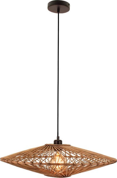 Chericoni Nature Capello Hanglamp - Ø 60 cm - 1- lichts - E27 - Natuur hout
