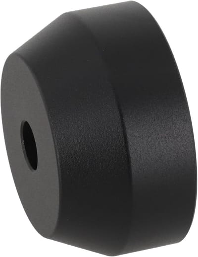 Platenadapter Aluminium - 7 inch adapter - Platen Draaien - Kegelvormig Ontwerp - 7 inch - Zwart