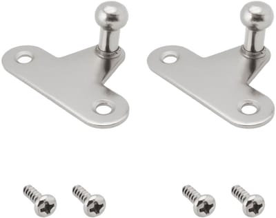 Dailygoody - Auto Gasveer Montagebeugel - Bevestiging Fitting - Zilver - Mechanische Apparatuur - Meubels - Stabiliteit en Ondersteuning