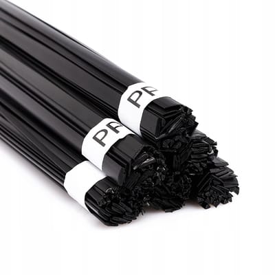 Merkloos Serie - PP Plastic Solderen - 100g - Zwart - Diverse Vormen