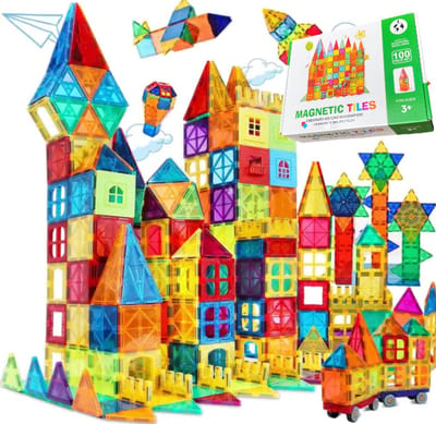 Sophie's Planet Magnetic Tiles - Magnetisch speelgoed 120 stuks - Vanaf 3 jaar