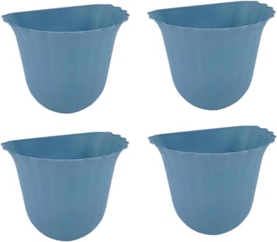 Keuken Afvalbak - Prullenbak Hangend - Ruimte Besparen - Bloem Vorm Design - 4 Stuks - Multicolor
