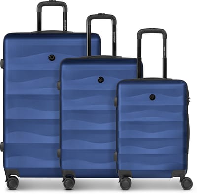 Smartbox Edition 03 4 wielen Kofferset 3-delig - Harde bagage - Combinatieslot - dark-blue