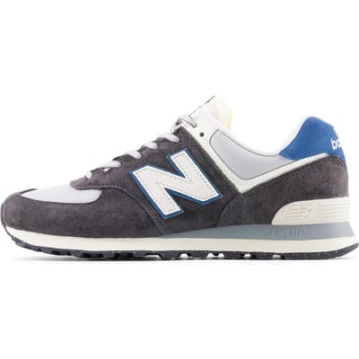 New Balance 574 Black Cement Rain Cloud Royal 38 gray