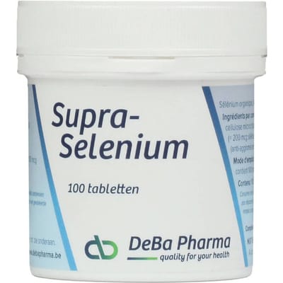 Deba Pharma Supra Selenium 200mcg 100 Tabletten