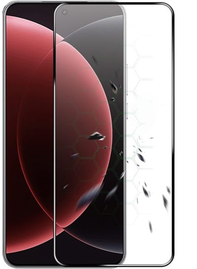 Coverup Screen Protector - Geschikt voor Xiaomi 15 Ultra Screen Protector - Coverup Full-Cover Tempered Glass - Fingerprint Unlock - Zwart