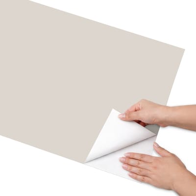 Coloray Meubel Wrap Folie - Romig Meubelfolie - 50x100 cm - Meubelfolie Zelfklevend Beige steen - Wrapfolie Keuken - Minimalist Meubelfolie - Decoratiefolie - Tafeldecoratie - Achtergronden en patronen