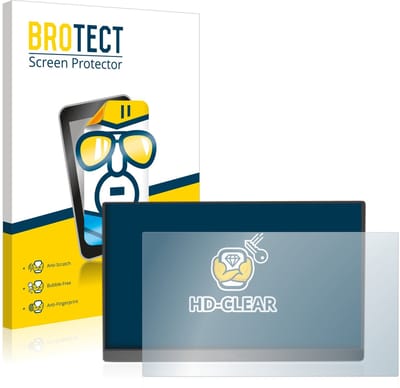 BROTECT - Screenprotector voor Arzopa 15.6" 1080p Portable Monitor - Folie Beschermfolie transparant