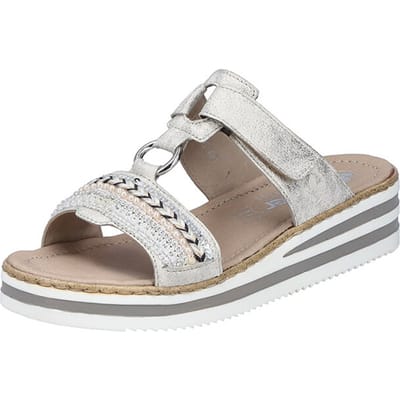 Rieker -Dames - goud - slippers & muiltjes - maat 37