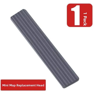 Mini Mop de Bureau Pliable Maison Mop de Nettoyage Portative à Main Remplacement pour Salle de Bain Cuisine Bureau Verre Salon Voiture