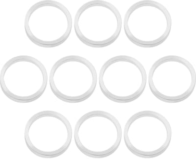 JHUBERS- Kettingblad Aluminium - 10x Fietsketting Wielringen - Binnendiameter 10mm - Roestbestendig - Slijtvast - Dikte 1mm