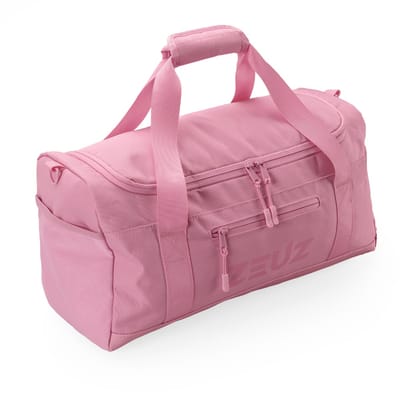 ZEUZ Sporttas Dames & Heren voor Fitness & CrossFit – Sportzak & Sport Tas – Schoudertas – Gym Duffel Bag – Reistas & Weekendtas – 35 Liter - Roze