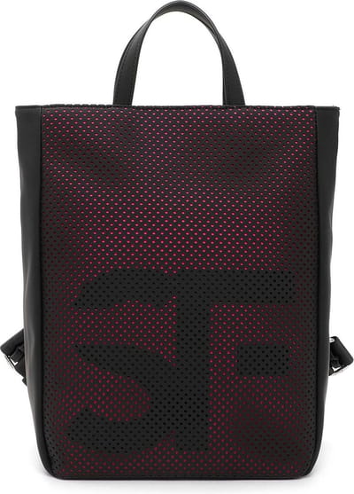SURI FREY Rugzak met laptopvak Suri Sports Danny City Backpack Black / Pink Zwart
