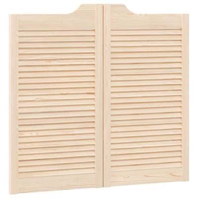 vidaXL - Schuifdeuren - 90 - x - 50 - cm - Massief - grenenhout - Naturel