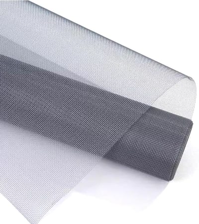 Insectenscherm voor ramen 150 x 200 cm - Grijs - Glasvezel - Transparant - Muggenbestendig